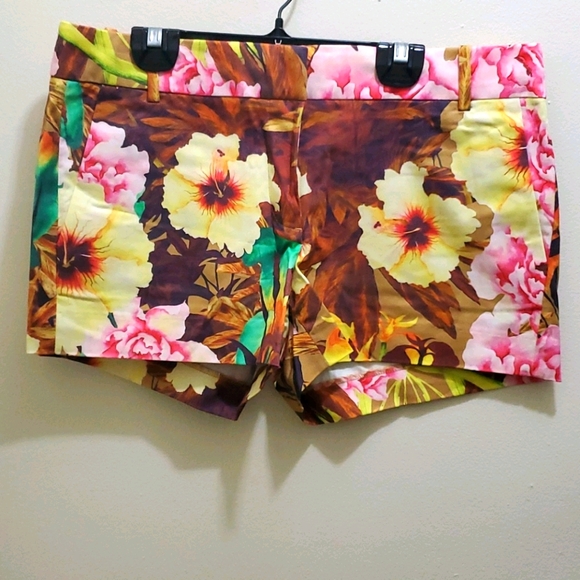 🆕 J. CREW - NWT FLORAL SHORTS - Picture 1 of 10